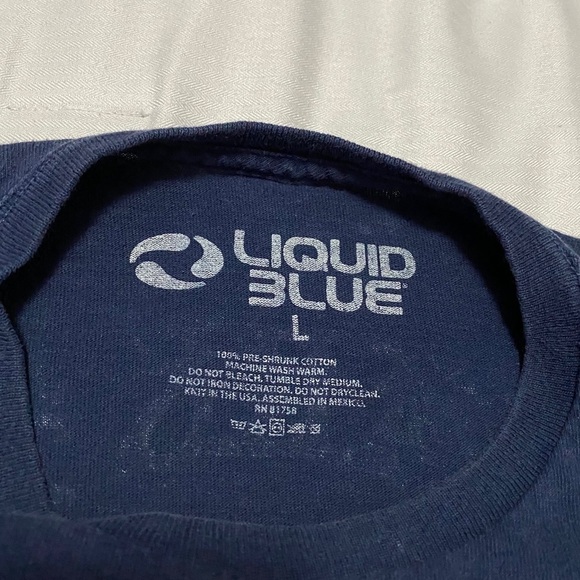 Liquid Blue Grateful Dead Concert Tee Size Large - Picture 5 of 6